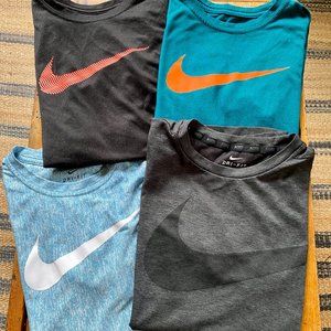 Nike Dri-FIT tee bundle, Boys Kids size M